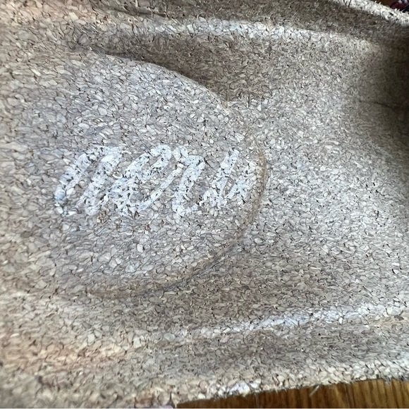 Aerie Resort Twist Detail Slide Sandals Womens Size 7 Vacation Summer Multicolor - Picture 8 of 10